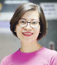 Bà Dương Thanh Mai, Trưởng phòng Tài chính kế toán - Bệnh viện Nội tiết Trung ương